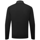 FootJoy Wordmark Chillout 1/4 Zip Pullover - Black