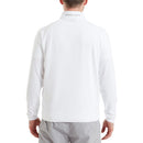 FootJoy Wordmark Chillout 1/4 Zip Pullover - White