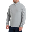 FootJoy Wordmark Chillout 1/4 Zip Pullover - Grey