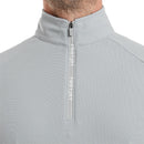 FootJoy Wordmark Chillout 1/4 Zip Pullover - Grey