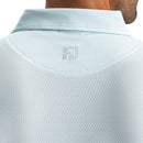 FootJoy Heritage Logo Lisle Polo Shirt  - White/Mint