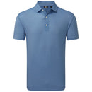 FootJoy Tailor Texture Lisle Polo Shirt  - Riviera Tonal