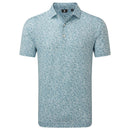 FootJoy Bloody Mary Lisle Polo Shirt  - White/Lavender