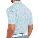 FootJoy Bloody Mary Lisle Polo Shirt  - White/Lavender