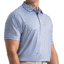 FootJoy Bloody Mary Lisle Polo Shirt  - Riviera/Peach/White