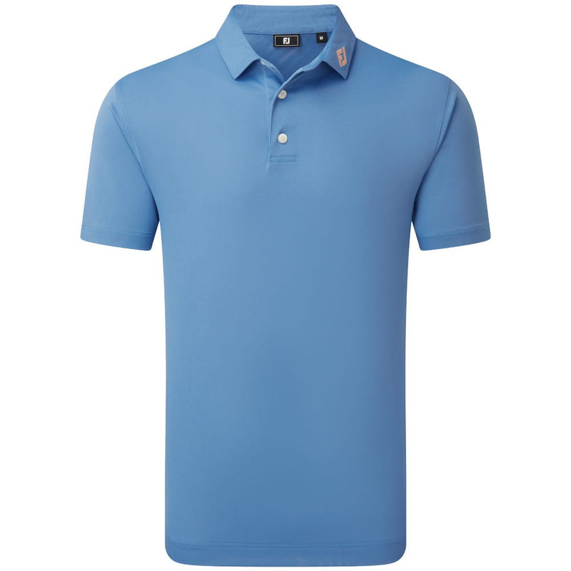 FootJoy Stretch Pique Solid Polo Shirt  - Solid Riveria