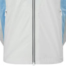 FootJoy Arcus Waterproof Jacket - Oyster Grey/Mid Blue