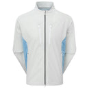 FootJoy Arcus Waterproof Jacket - Oyster Grey/Mid Blue