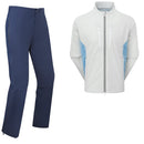 FootJoy Arcus Waterproof Suit - Oyster Grey/Mid Blue/Navy