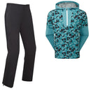 FootJoy Hydrolite X/Arcus Waterproof Hoodie Suit - Storm Camo/Black
