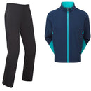 FootJoy Hydrolite X/Arcus Waterproof Suit - Navy/Lake Blue/Black