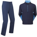 FootJoy Hydrolite X/Arcus Waterproof Rain Suit - Navy/Mid Blue/Navy