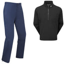FootJoy Hydrolite X/Arcus Waterproof Rain Suit - Black/Navy