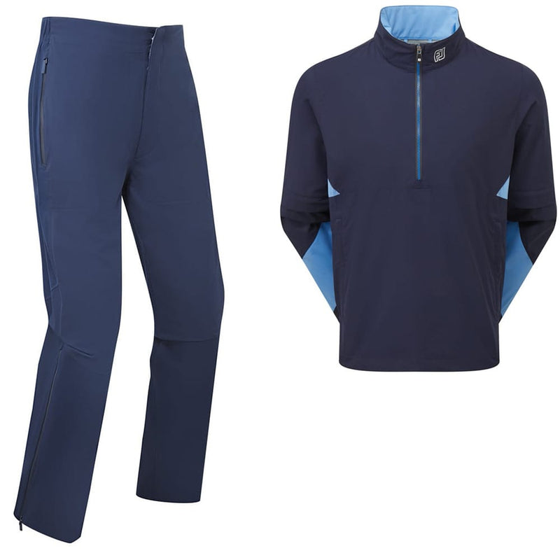 FootJoy Hydrolite X/Arcus Waterproof Rain Suit - Navy/Mid Blue/Navy
