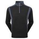 FootJoy Thermoseries Blocked Midlayer - Black/Charcoal