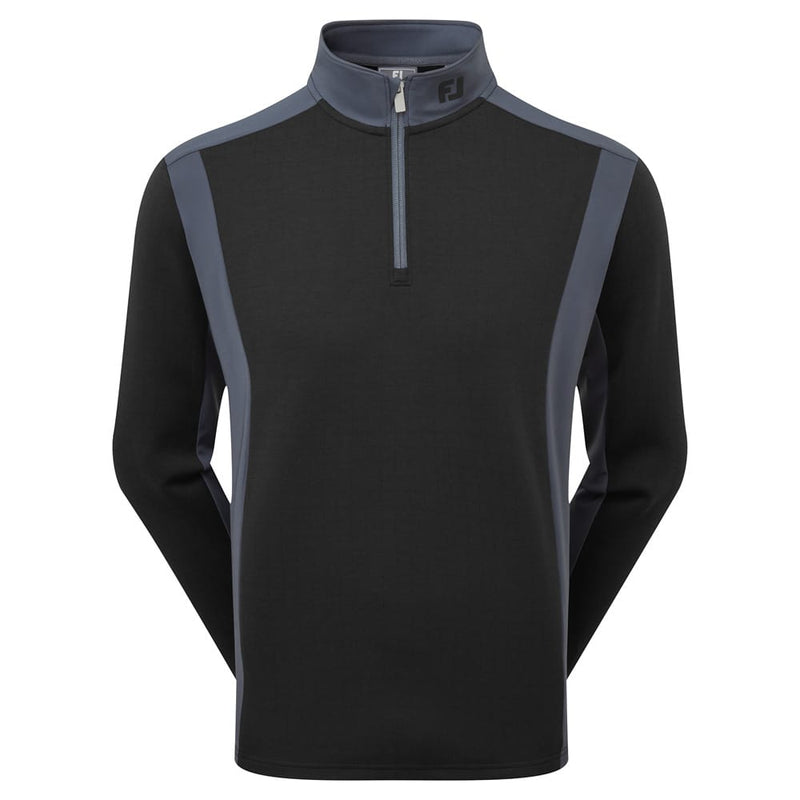 FootJoy Thermoseries Blocked Midlayer - Black/Charcoal