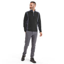 FootJoy Thermoseries Blocked Midlayer - Black/Charcoal