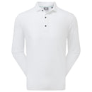 FootJoy Thermoseries L/S Polo Shirt - White