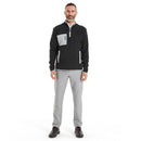 FootJoy Polar Fleece Chill-Out Pullover - Black/Grey