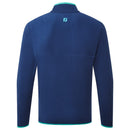 FootJoy Polar Fleece Chill-Out Pullover - Navy/Lake Blue