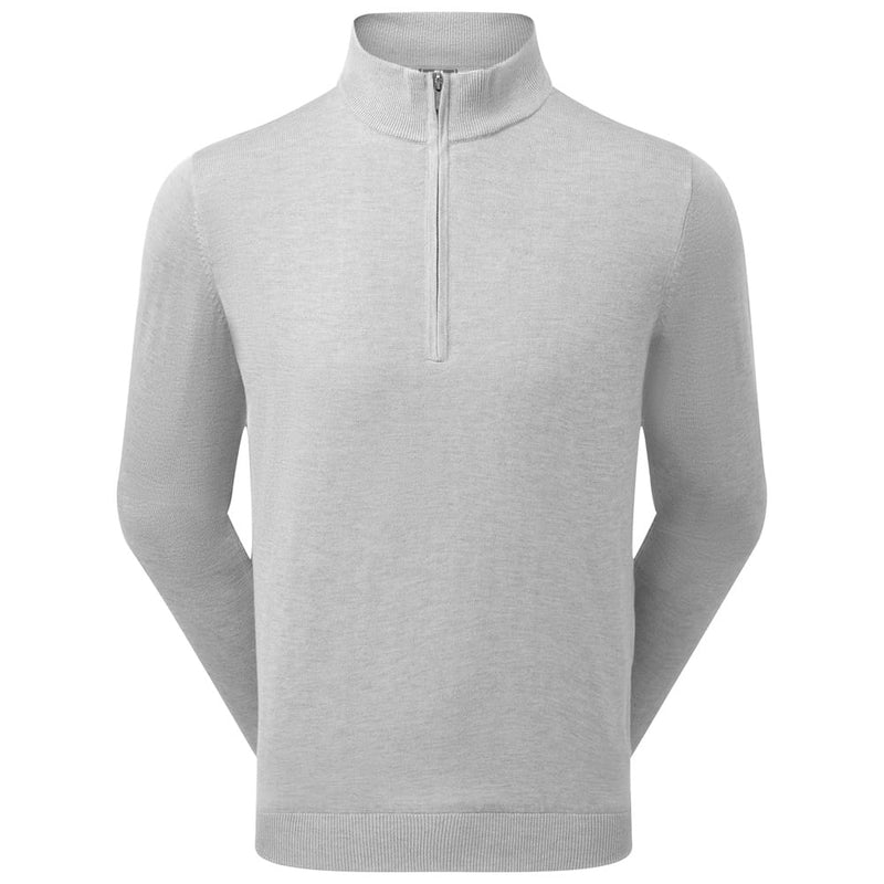 FootJoy Drirelease 1/2 Zip Sweater - Heather Grey