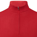 FootJoy Drirelease 1/2 Zip Sweater - Red