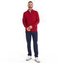 FootJoy Drirelease 1/2 Zip Sweater - Red