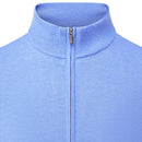 FootJoy Drirelease 1/2 Zip Sweater - Heather Blue