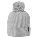 FootJoy Cuffed Bobble Beanie - Grey