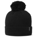 FootJoy Cuffed Bobble Beanie - Black