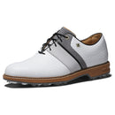 FootJoy Premiere Series Packard LX Spiked Waterproof Shoes - White/Grey/Black