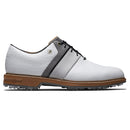 FootJoy Premiere Series Packard LX Spiked Waterproof Shoes - White/Grey/Black