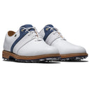 FootJoy Premiere Series Packard LX Spiked Waterproof Shoes - White/Navy/White
