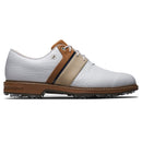 FootJoy Premiere Series Packard LX Spiked Waterproof Shoes - White/Blue/Brown