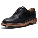 FootJoy Premiere Series Marquis Waterproof Spiked Shoes - Black/Black/Brown