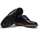 FootJoy Premiere Series Marquis Waterproof Spiked Shoes - Black/Black/Brown