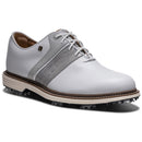 FootJoy Premiere Series Packard Waterproof Spiked Shoes - White/Grey/White