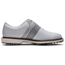 FootJoy Premiere Series Packard Waterproof Spiked Shoes - White/Grey/White
