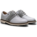 FootJoy Premiere Series Packard Waterproof Spiked Shoes - White/Grey/White