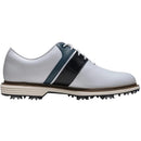FootJoy Premiere Series Packard Waterproof Spiked Shoes - White/Navy/White