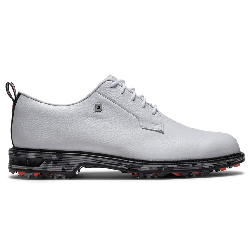 FootJoy Premiere Series Field Waterproof Spiked Shoes - White/Black/Red