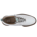 FootJoy Premiere Series Packard Limited Edition Waterproof Spiked Shoes - White/Mist