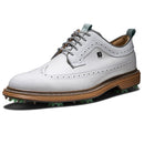 FootJoy Premiere Series Marquis Limited Edition Waterproof Spiked Shoes - White/Mist