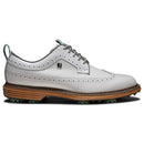 FootJoy Premiere Series Marquis Limited Edition Waterproof Spiked Shoes - White/Mist