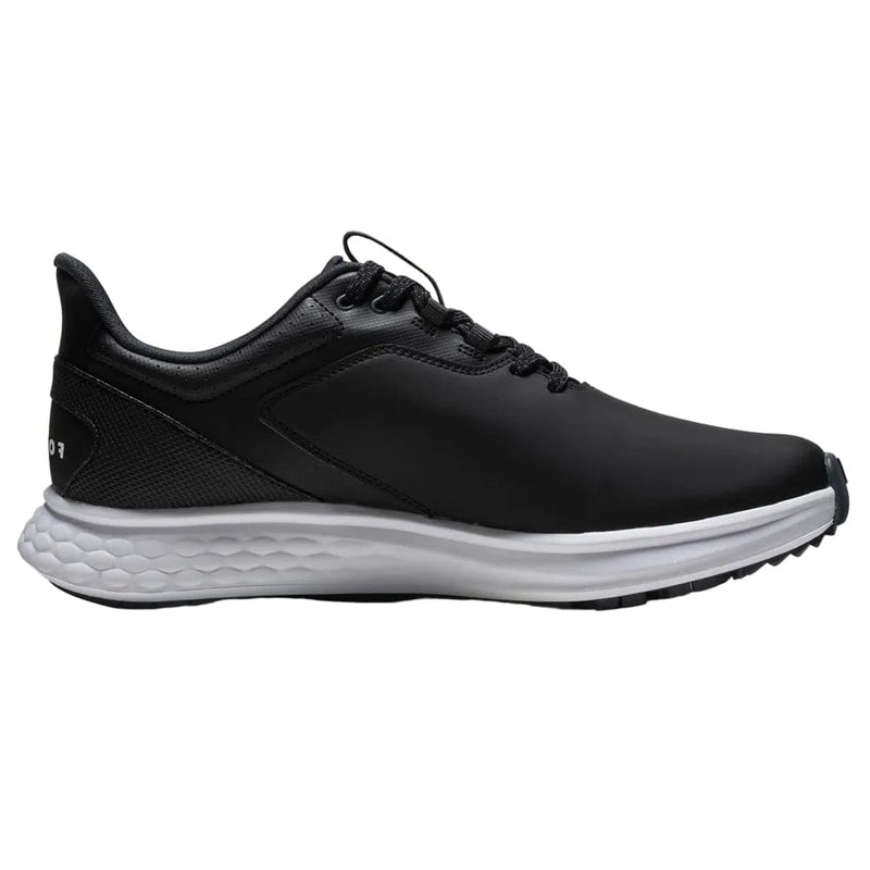 FootJoy Pulse Spikeless Waterproof Shoes - Black/Black/White