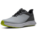FootJoy Pulse Spikeless Waterproof Shoes - Grey/Grey/Lime