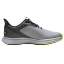 FootJoy Pulse Spikeless Waterproof Shoes - Grey/Grey/Lime