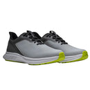FootJoy Pulse Spikeless Waterproof Shoes - Grey/Grey/Lime