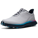 FootJoy Pulse Spikeless Waterproof Shoes - White/Navy/Pink