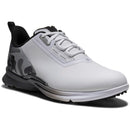 FootJoy Fuel Spikeless Waterproof Shoes - White/Grey/Black